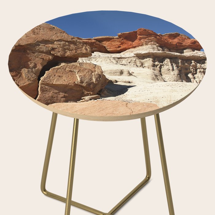 The Majestic Beauty Of Rugged Red Rock Canyon Side Table Gallery Image 2