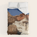 The Majestic Beauty Of Rugged Red Rock Canyon Duvet Cover Gallery Image 6