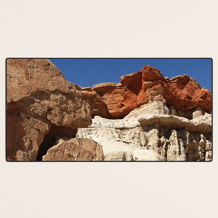 The Majestic Beauty Of Rugged Red Rock Canyon Desk Mat Gallery Image 3