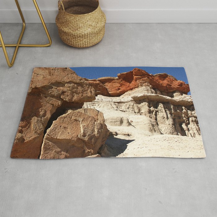 The Majestic Beauty Of Rugged Red Rock Canyon Rug Gallery Image 1
