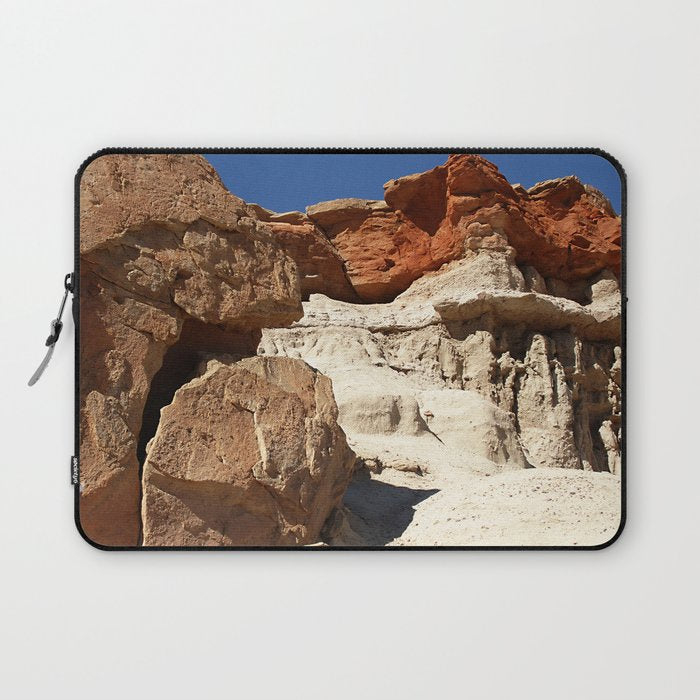 The Majestic Beauty Of Rugged Red Rock Canyon Laptop Sleeve Gallery Image 1