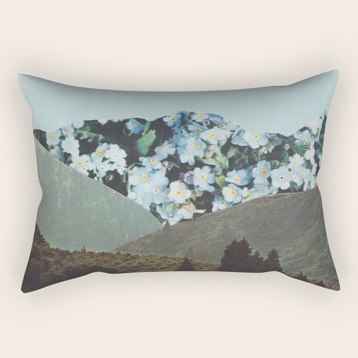 Flowerville Rectangular Pillow Gallery Image 1