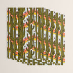 Rainbow and Cacti Print Wrapping Paper Gallery Image 3