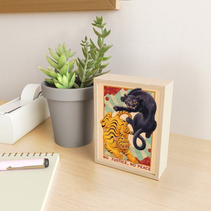 No Justice, No Peace Mini Art Print Gallery Image 2