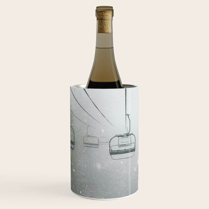 Misty Ski Lift Wine Chiller Gallery Image 1