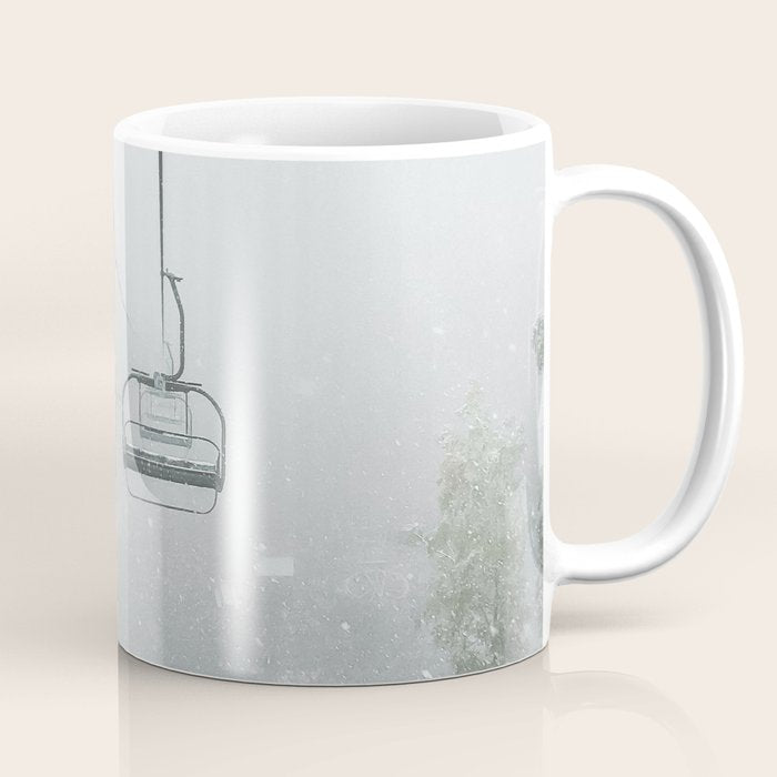 Misty Ski Lift Coffee Mug Gallery Image 1