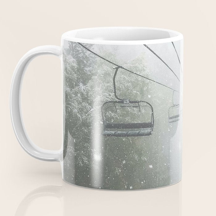 Misty Ski Lift Coffee Mug Gallery Image 3