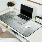 Misty Ski Lift Desk Mat Gallery Image 2
