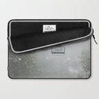 Misty Ski Lift Laptop Sleeve Gallery Image 2