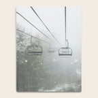 Misty Ski Lift Notebook Gallery Image 4