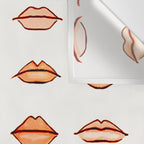 Lips II Wall Tapestry Gallery Image 3
