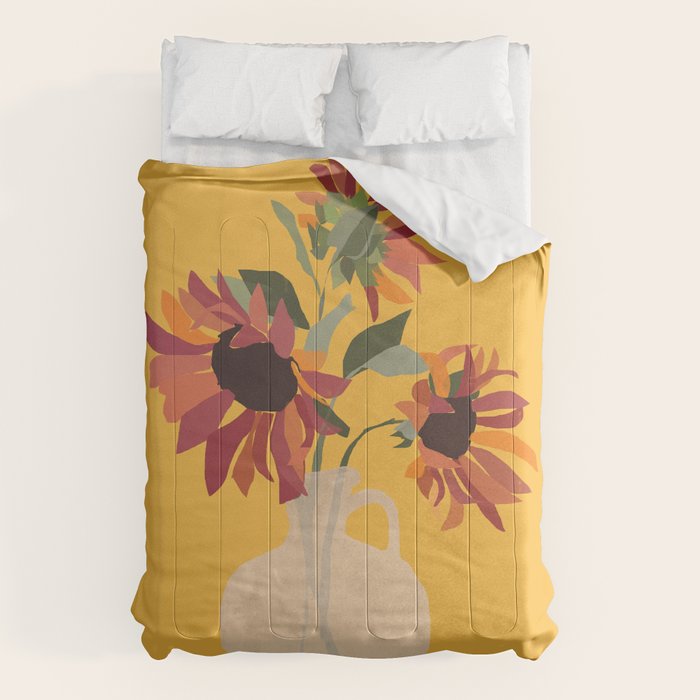 Sunflowers 14 Comforter Gallery Image 1