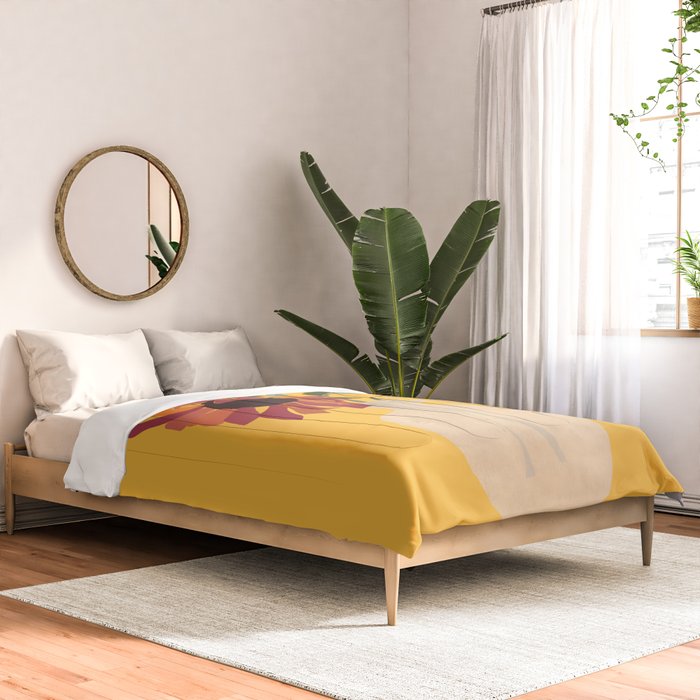 Sunflowers 14 Comforter Gallery Image 2