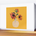 Sunflowers 14 Wall Mural Gallery Image 2