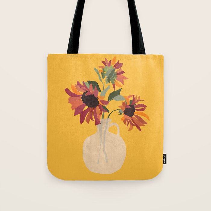 Sunflowers 14 Tote Bag Gallery Image 1