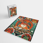 Tibetan Buddhist Hindu Garuda Shambala Jigsaw Puzzle Gallery Image 2