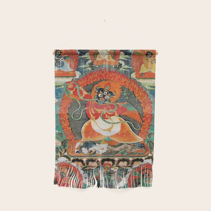 Tibetan Buddhist Hindu Garuda Shambala Wall Hanging Gallery Image 1