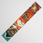 Tibetan Buddhist Hindu Garuda Shambala Table Runner Gallery Image 3