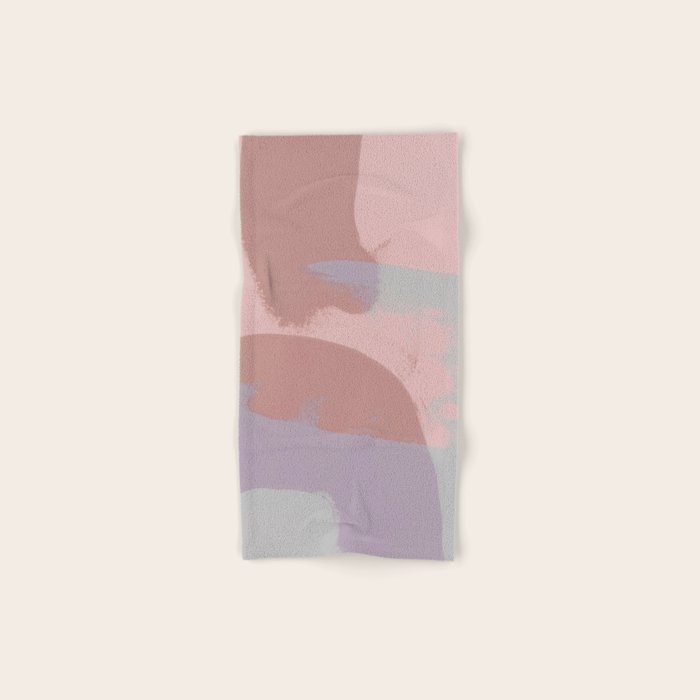layered shapes Bath Towel Gallery Image 1