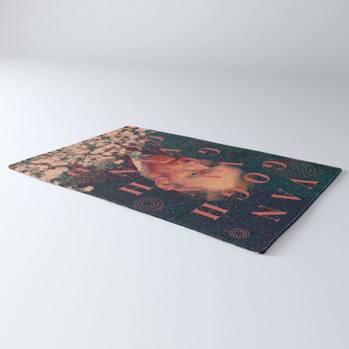 for Vincent Van Gogh Rug Gallery Image 3