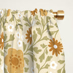 Eloise Floral - Gold Window Curtain Gallery Image 2