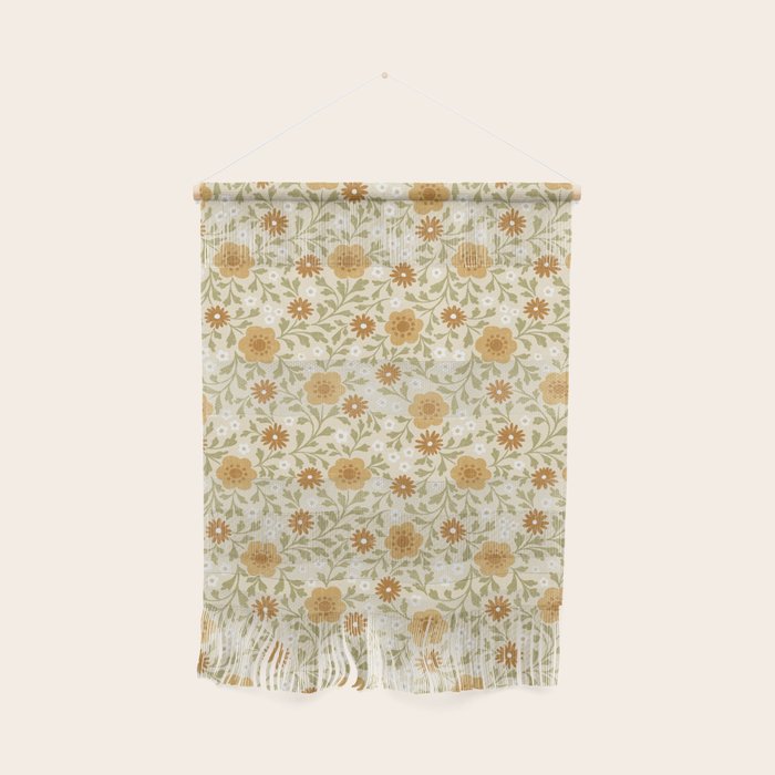 Eloise Floral - Gold Wall Hanging Gallery Image 1