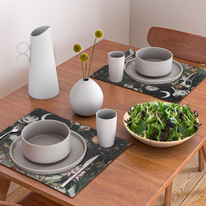 Future Garden Botanical Night Placemat Gallery Image 2
