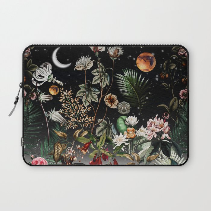 Future Garden Botanical Night Laptop Sleeve Gallery Image 1