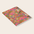 Tropical Tigers In Hot Pink Notebook Gallery Image 2