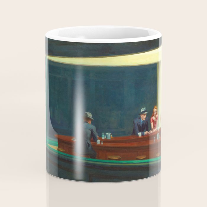 Nighthawks by Edward Hopper Coffee Mug Gallery Image 4