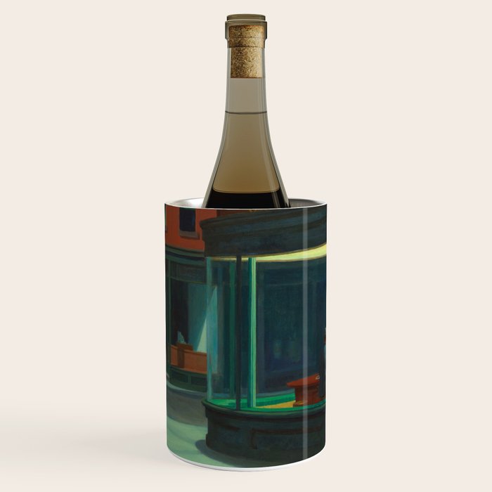 Nighthawks by Edward Hopper Wine Chiller Gallery Image 2