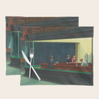 Nighthawks by Edward Hopper Placemat Gallery Image 1