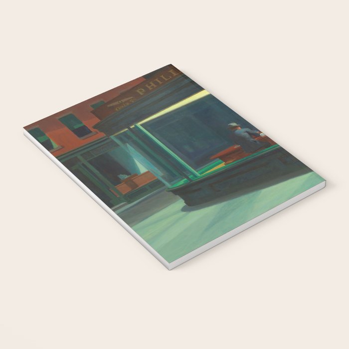 Nighthawks by Edward Hopper Notebook Gallery Image 3