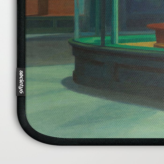 Nighthawks by Edward Hopper Laptop Sleeve Gallery Image 3