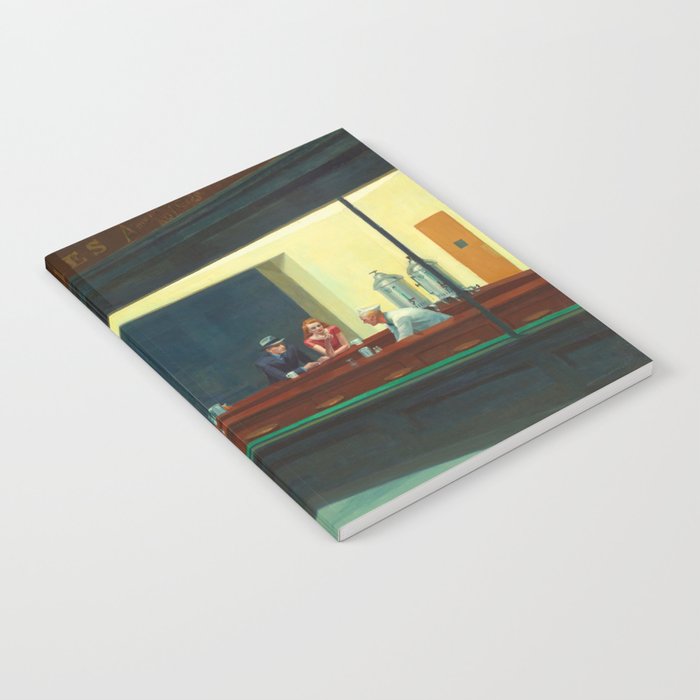 Nighthawks by Edward Hopper Notebook Gallery Image 2
