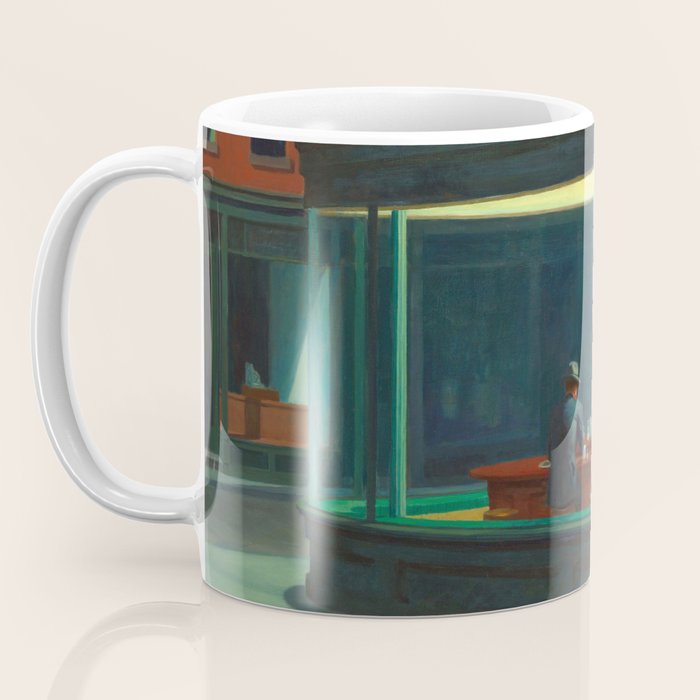 Nighthawks by Edward Hopper Coffee Mug Gallery Image 3