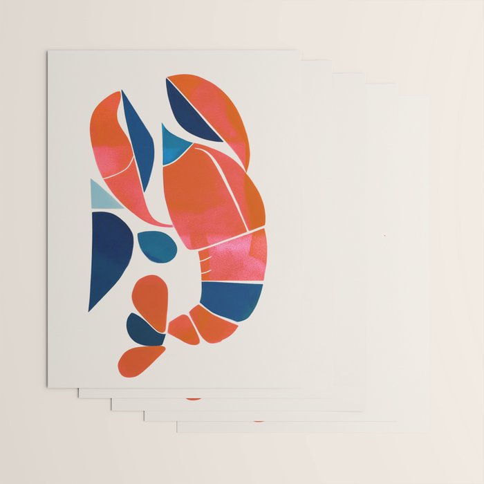 Shell Geometry Wrapping Paper Gallery Image 3