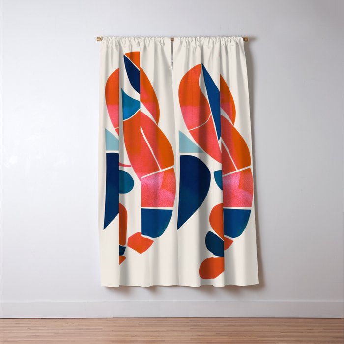 Shell Geometry Window Curtain Gallery Image 3
