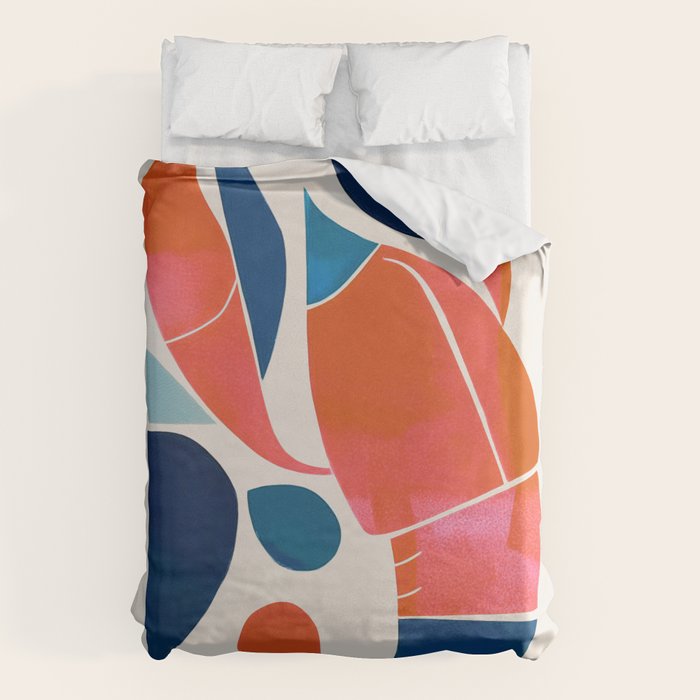 Shell Geometry Duvet Cover Gallery Image 1