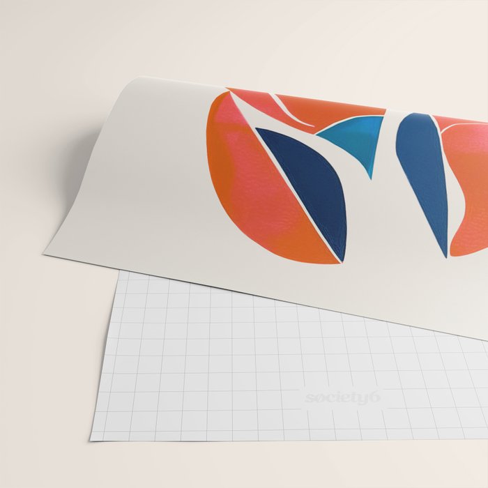 Shell Geometry Wrapping Paper Gallery Image 2