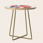 Shell Geometry Side Table Gallery Image 1