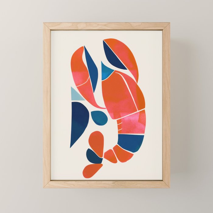 Shell Geometry Mini Art Print Gallery Image 1