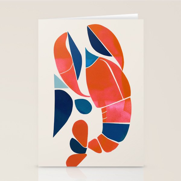 Shell Geometry Stationery Card Gallery Image 2