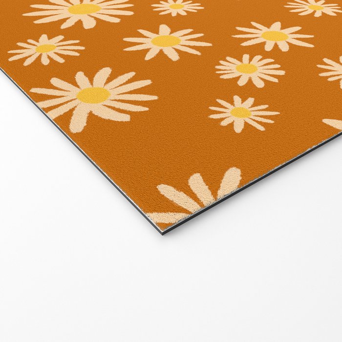 Hidden cat 44o Autumn flowers fall Welcome Mat Gallery Image 2