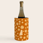 Hidden cat 44o Autumn flowers fall Wine Chiller Gallery Image 1