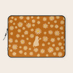 Hidden cat 44o Autumn flowers fall Laptop Sleeve Gallery Image 1