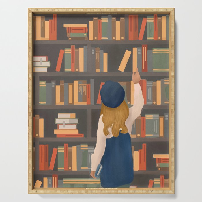 Library Love Serving Tray Gallery Image 1