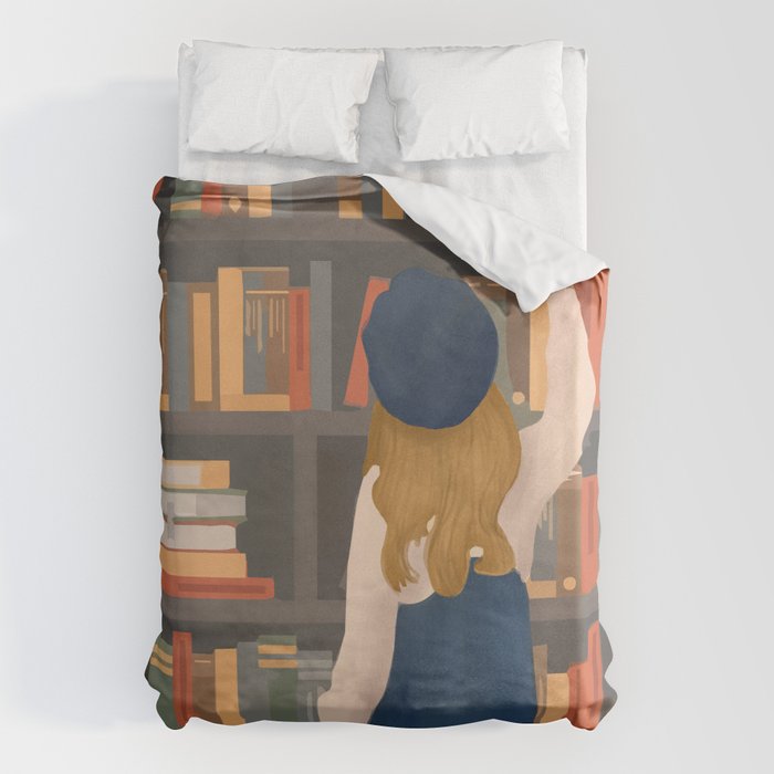 Library Love Duvet Cover Gallery Image 1