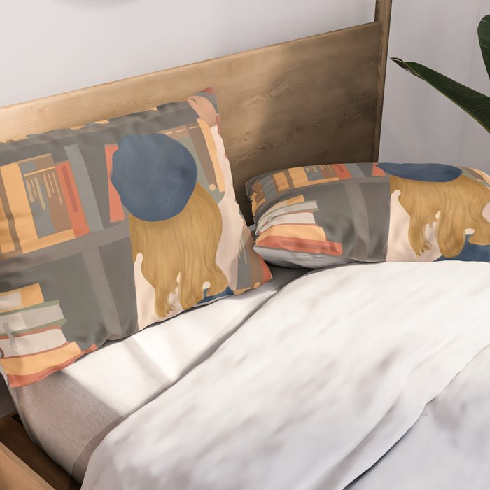 Library Love Pillow Sham Gallery Image 2
