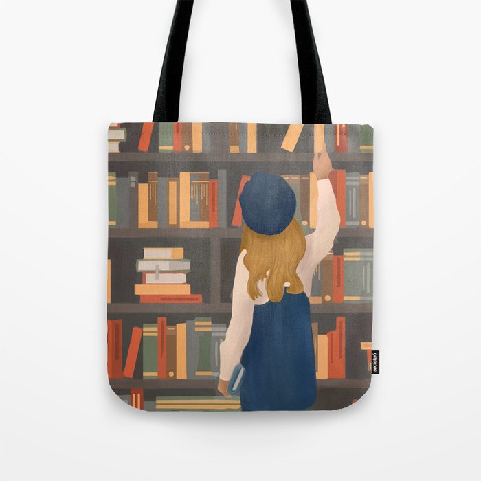 Library Love Tote Bag Gallery Image 1
